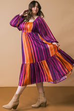 Load image into Gallery viewer, EVERYTHING YOU NEEDED WOVEN MIDI DRESS
