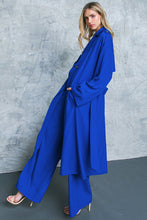 Load image into Gallery viewer, BOSS BABE WOVEN TRENCH COAT

