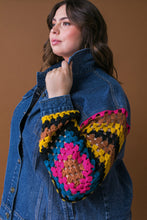 Load image into Gallery viewer, CLASSICALLY CHIC WASHED DENIM JACKET
