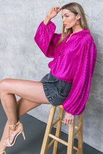 Load image into Gallery viewer, REGAL ROMANCE WOVEN TOP
