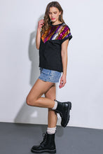 Load image into Gallery viewer, HOW I'M FEELING BLACK KNIT TOP
