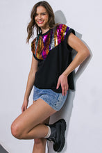 Load image into Gallery viewer, HOW I'M FEELING BLACK KNIT TOP
