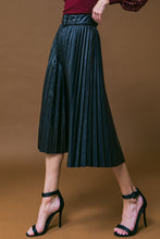 Load image into Gallery viewer, YOU FILL MY LIFE WITH LEATHER MIDI SKIRT
