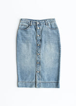 Load image into Gallery viewer, Skylar Button Front Midi Skirt
