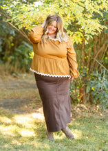 Load image into Gallery viewer, Stella Denim Maxi Skirt
