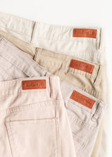 Load image into Gallery viewer, Remi Simply Taupe Denim Midi Skirt
