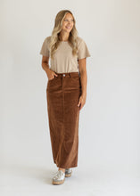 Load image into Gallery viewer, Stella Denim Maxi Skirt
