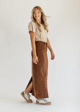 Load image into Gallery viewer, Stella Denim Maxi Skirt
