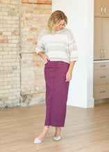 Load image into Gallery viewer, Stella Denim Maxi Skirt
