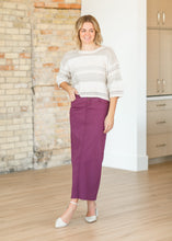 Load image into Gallery viewer, Stella Denim Maxi Skirt
