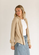 Load image into Gallery viewer, Taylor Ultra Soft Button Front Shirt

