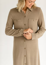 Load image into Gallery viewer, Teagan Ultra Soft Shirt Dress
