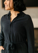 Load image into Gallery viewer, Essential Linen Shirt Dress
