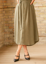 Load image into Gallery viewer, Willow Linen Midi Dress
